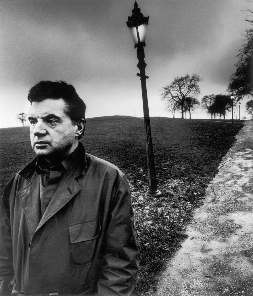 Francis Bacon on Primrose Hill by Bill Brandt